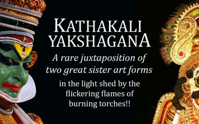 Yakshagana & Kathakkali juxtaposition